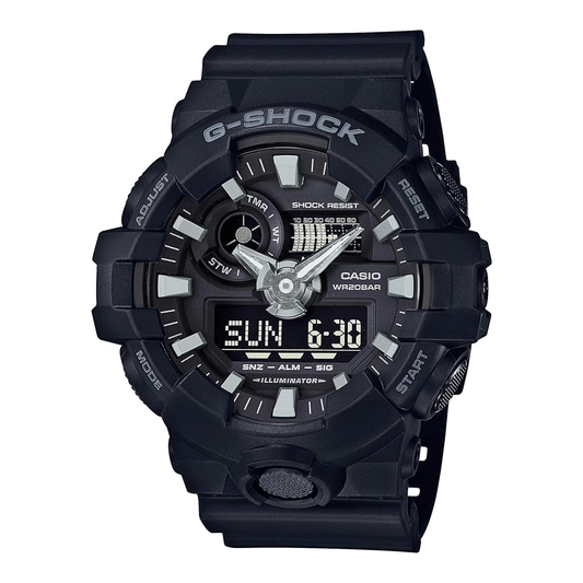 G-Shock Analógico-Digital Negro de Hombre AW-590-1A - Attenza Panamá