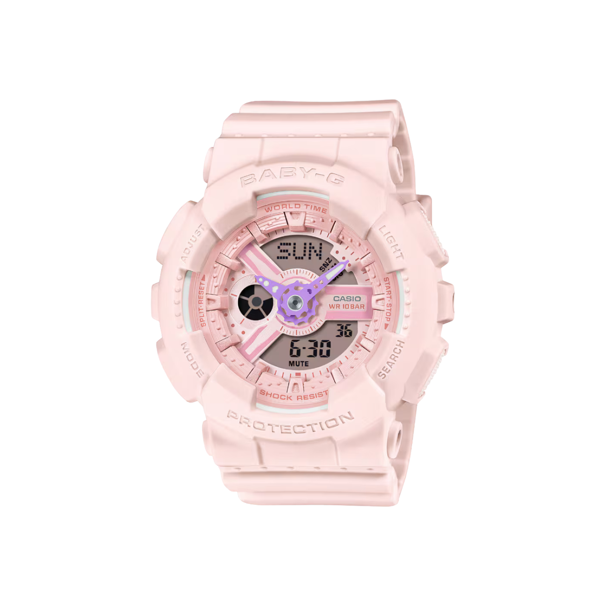 Baby-G Analógico-Digital Rosado de Mujer BA-110AH-9A