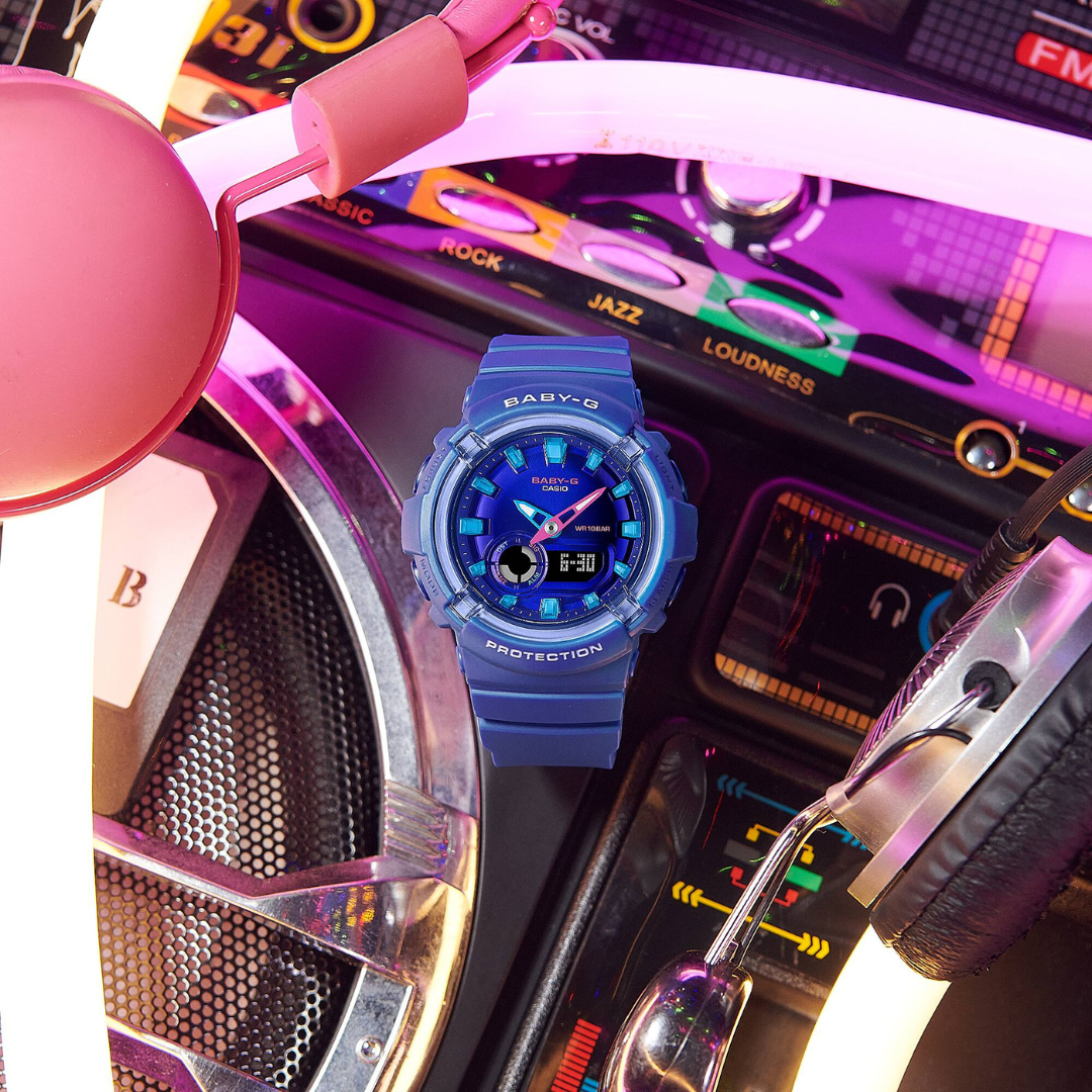 Reloj Análogo-Digital Juvenil Azul de Mujer - Attenza.net
