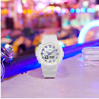 Reloj Análogo-Digital Juvenil Blanco de Mujer - Attenza.net