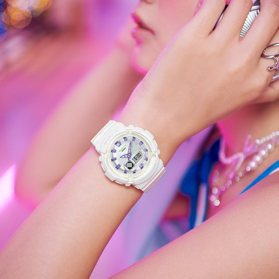 Reloj Análogo-Digital Juvenil Blanco de Mujer - Attenza.net