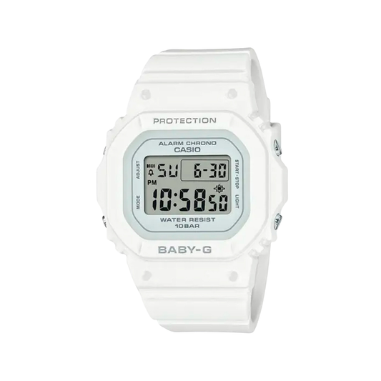 Baby-G Digital Blanco de Mujer BGD-565GS-9D