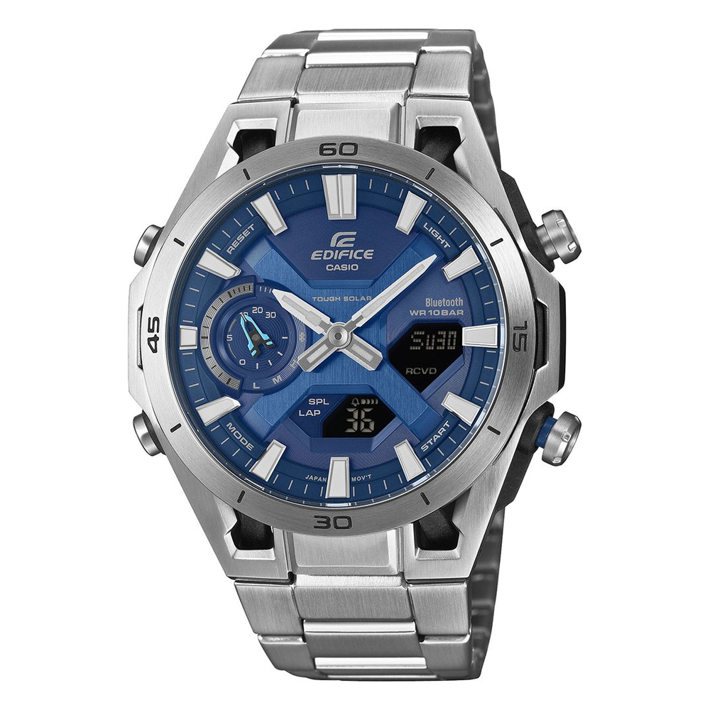 Edifice Analógico-Digital Negro de Hombre ECB-S10D-2A