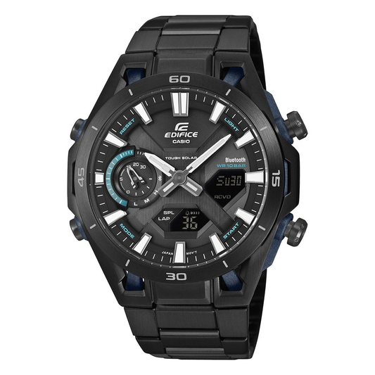 Edifice Analógico-Digital Negro de Hombre ECB-S10DB-1A