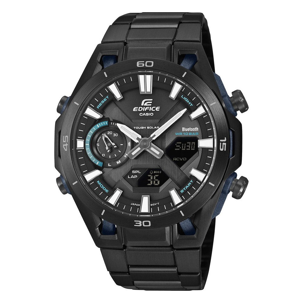 Edifice Analógico-Digital Dorado de Mujer EFV-C120L-8A