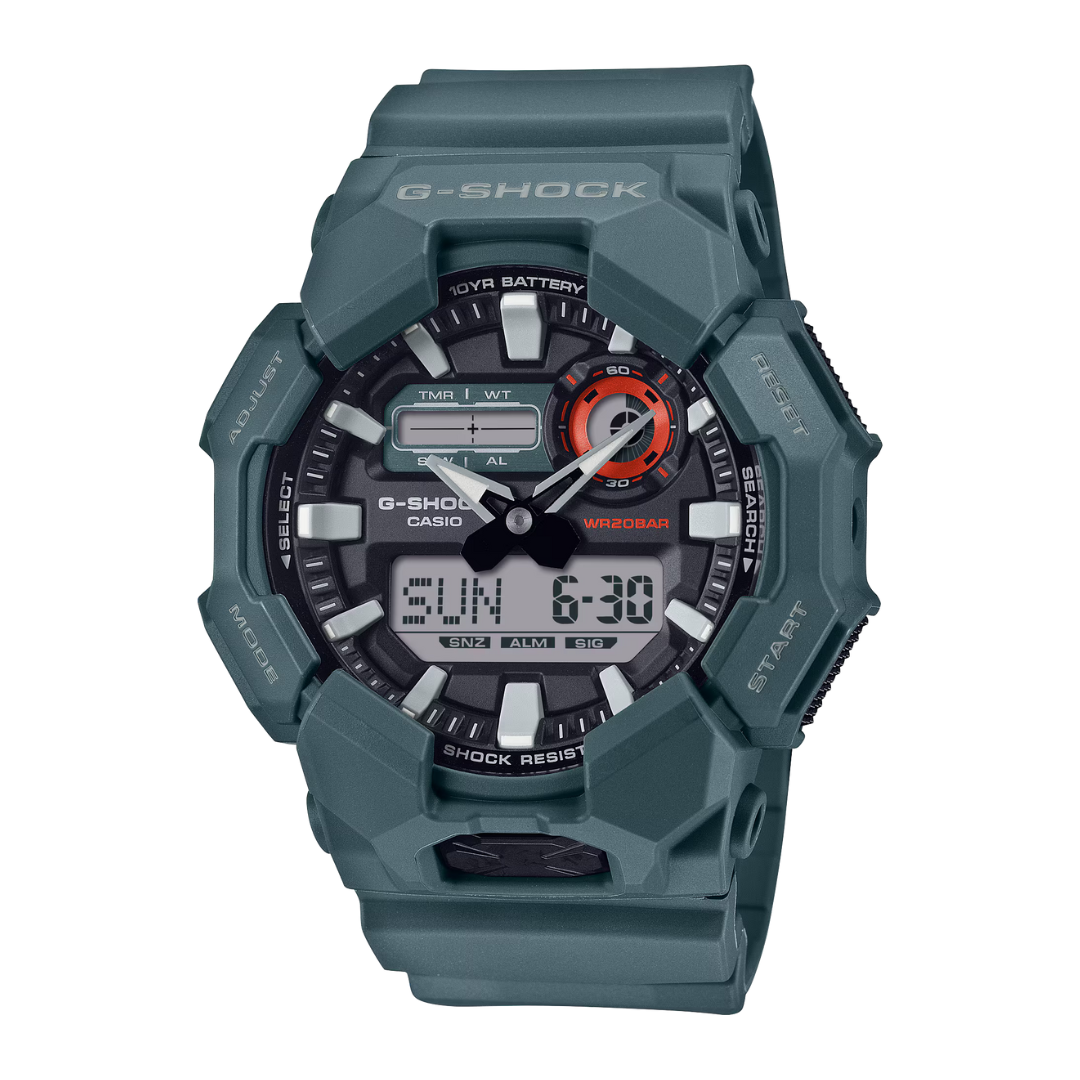 Reloj Análogo Digital Casual Azul de Hombre - Attenza Panamá
