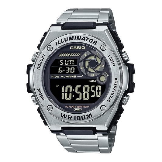 Casio Analógico-Digital Azul de Hombre AMW-880D-3A - Attenza Panamá