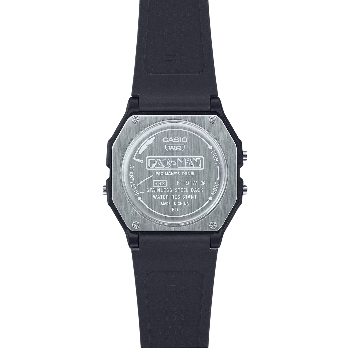 Reloj Digital Digital Vintage Edición PAC-MAN Juvenil Negro de Hombre - Attenza Panamá