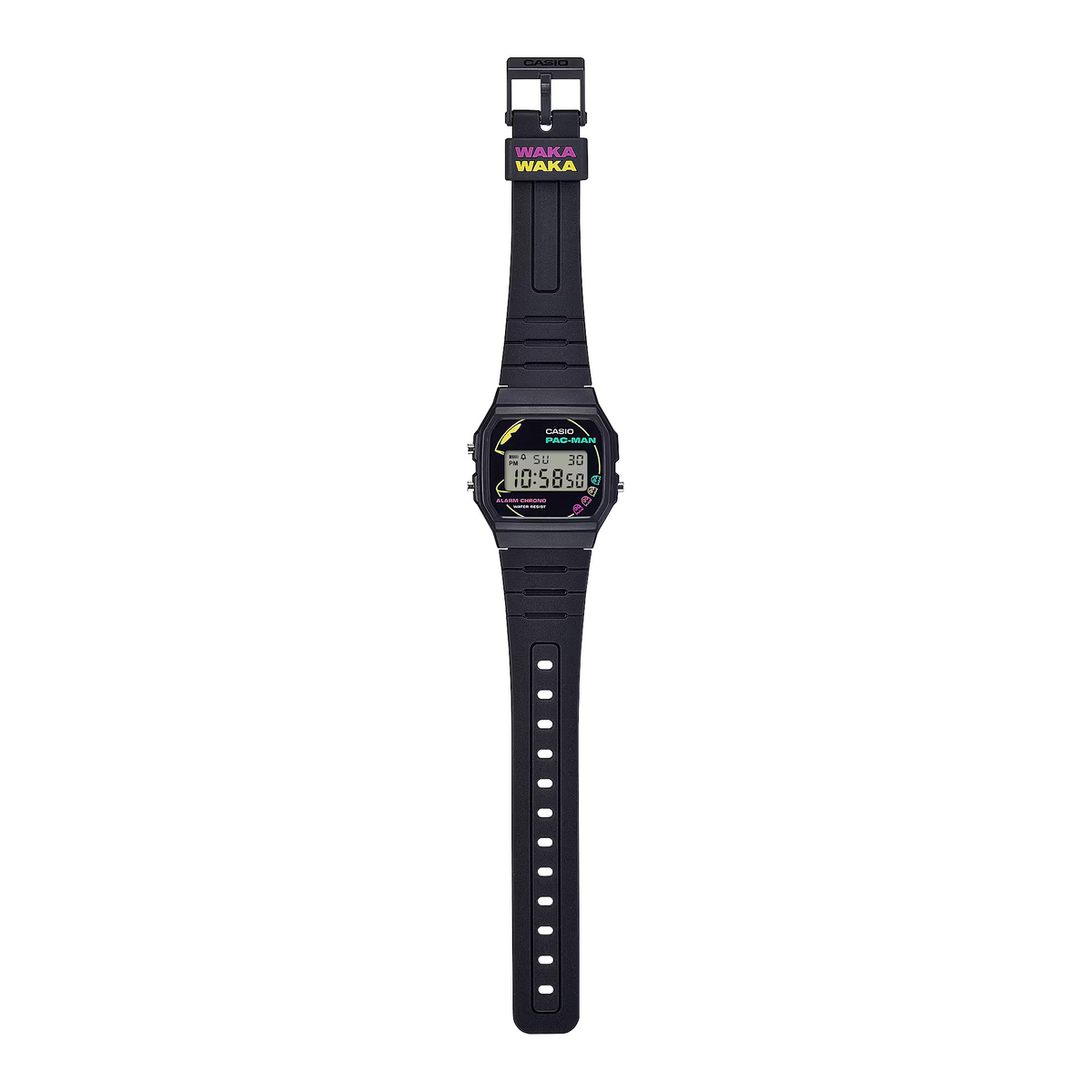 Reloj Digital Digital Vintage Edición PAC-MAN Juvenil Negro de Hombre - Attenza Panamá