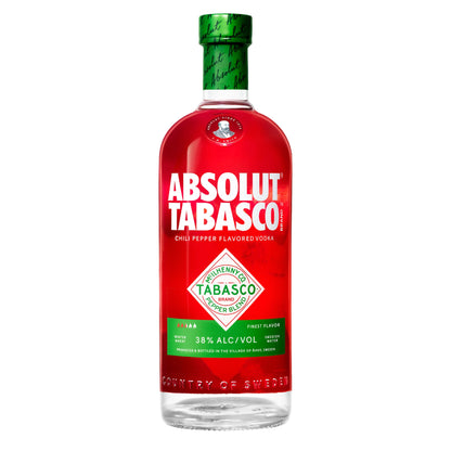 Absolut® Tabasco™ Chili Pepper Flavored Vodka - Attenza.net