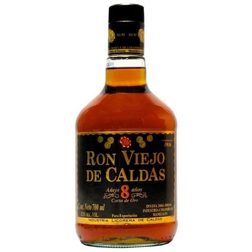 Ron Viejo De Caldas Carta De Oro 8 años - Attenza.net
