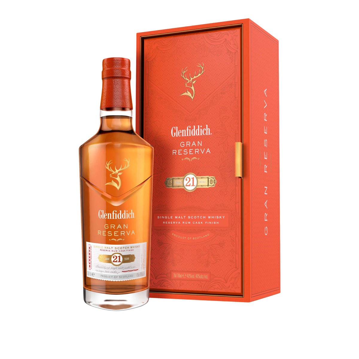 Glenfiddich Gran Reserva aged 21 Years Old Single Malt Scotch Whiskey
