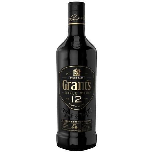 Grant's Triple Wood 12 Years Blended Scotch Whisky - Attenza.net