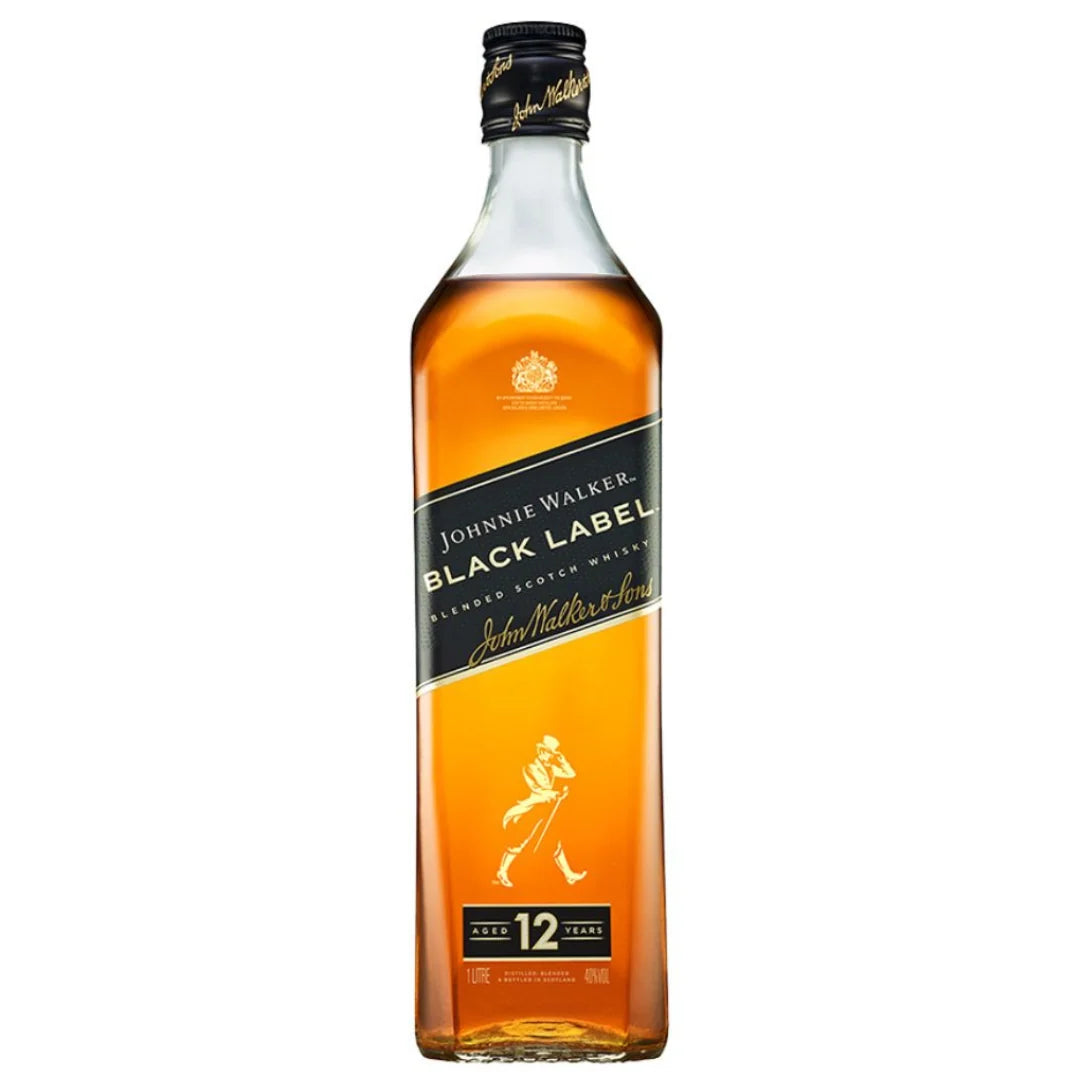 Johnnie Walker Black Label Aged 12 Years Blended Scotch Whisky - Attenza Panamá