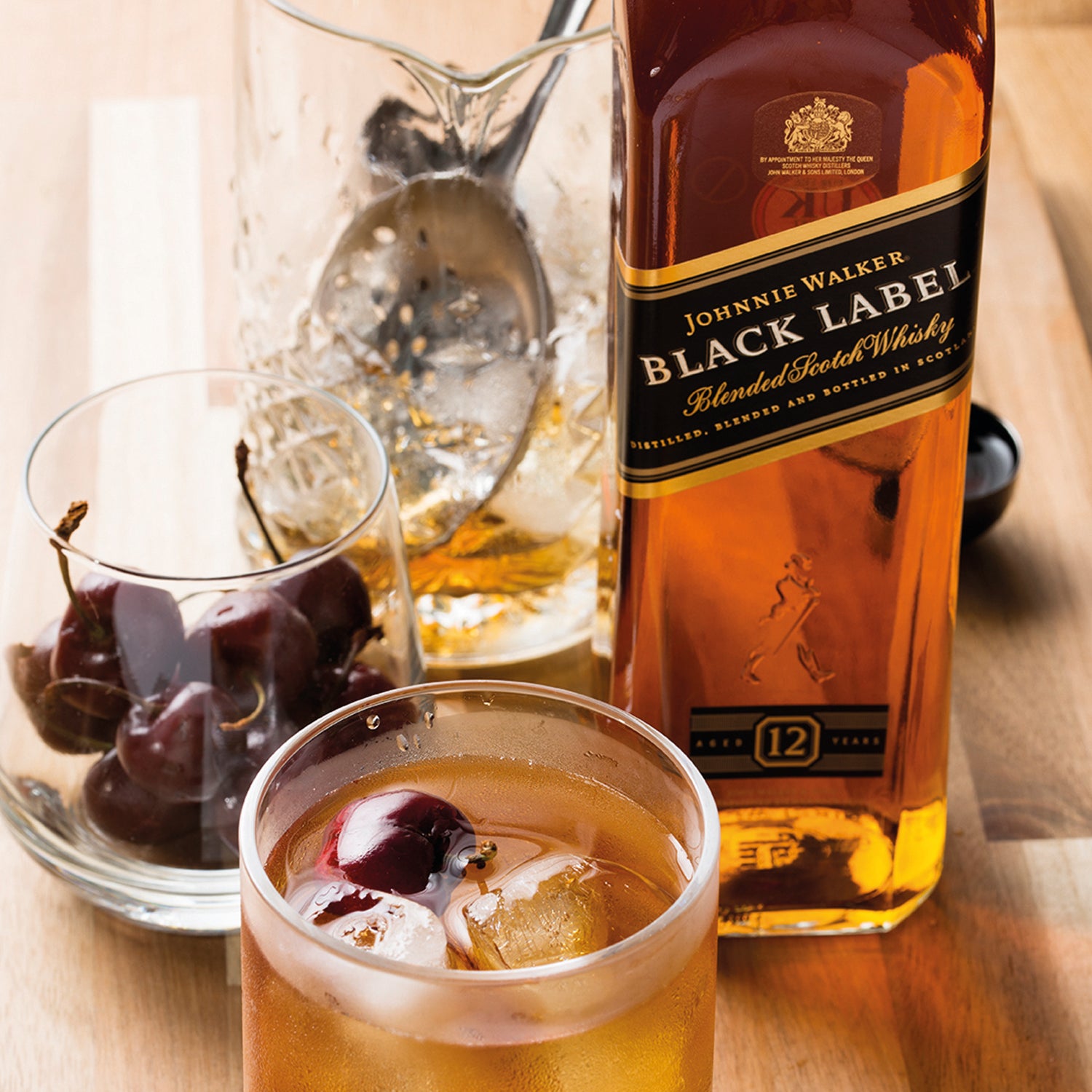 Johnnie Walker Black Label Aged 12 Years Blended Scotch Whiskey