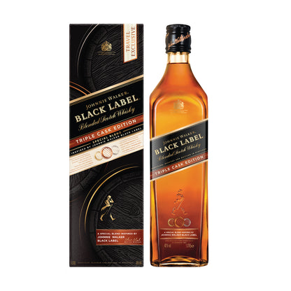 Johnnie Walker Black Label Triple Cask Blended Scotch Whisky - Attenza.net