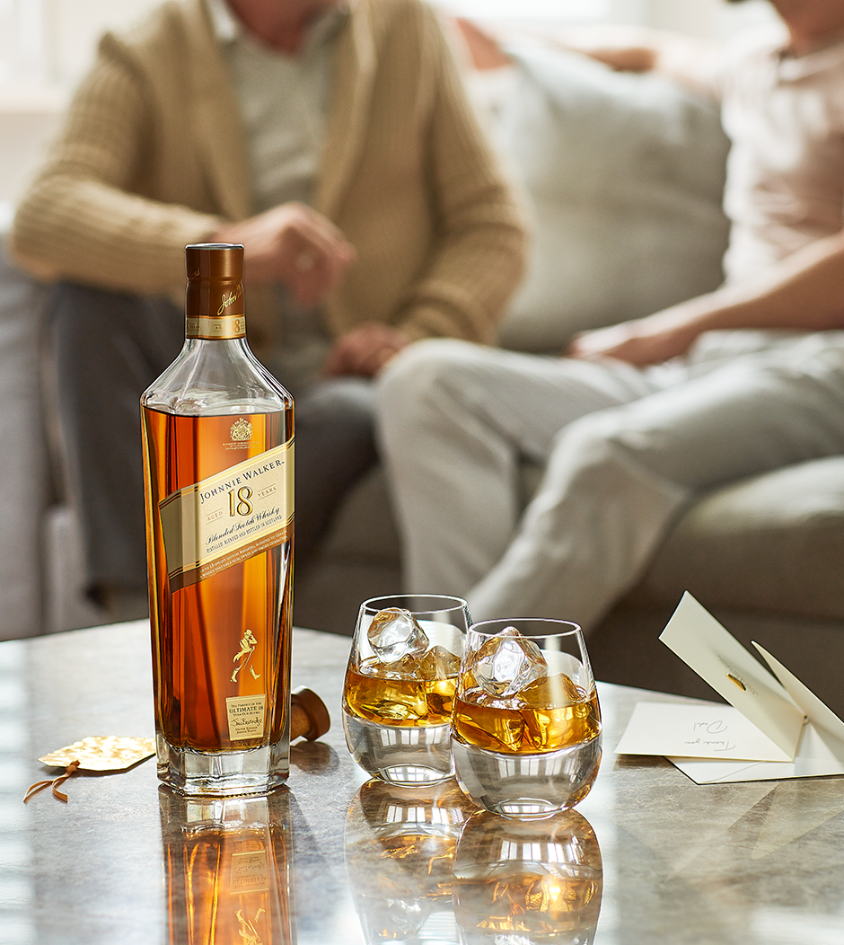 Johnnie Walker Aged 18 Years Blended Scotch Whisky - Attenza.net