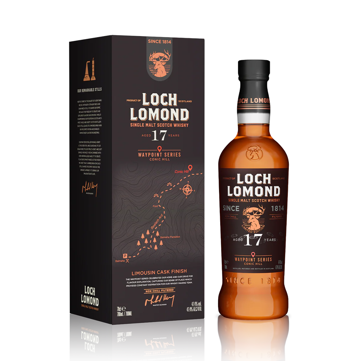 Loch Lomond 17 years old Single Malt Scotch Whisky - Attenza Panamá