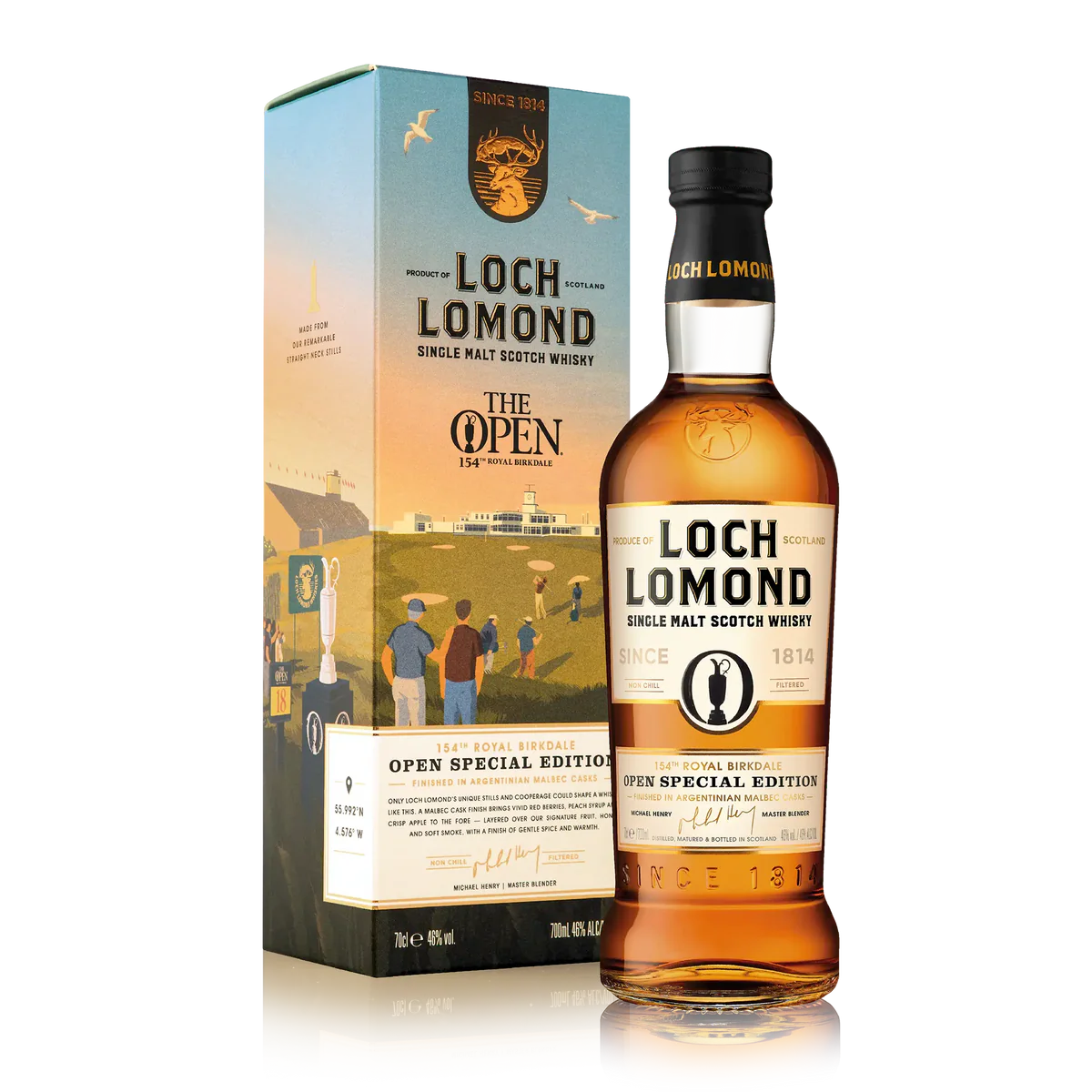 Loch Lomond Single Malt Scotch Whisky - The Open Special Edition 2026 - Attenza Panamá