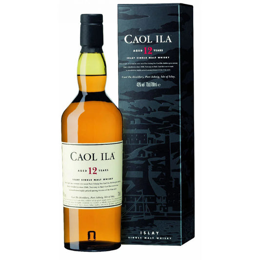 Caol Ila 12 Year Old Single Malt Scotch Whisky - Attenza.net