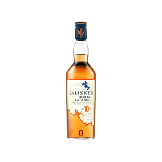 Talisker 10 Year Old Single Malt Scotch Whisky - Attenza.net