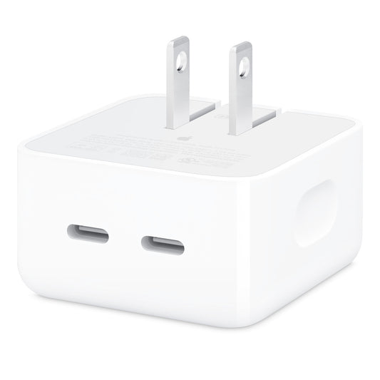 Apple Adaptador de Corriente USB-C Compacto de 35W con Dos Puertos - Attenza.net