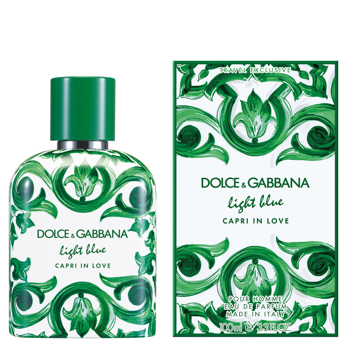Light Blue Capri in Love Pour Homme Eau de Parfum Travel Retail - Attenza Panamá