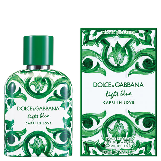 Light Blue Capri in Love Pour Homme Eau de Parfum Travel Retail - Attenza Panamá