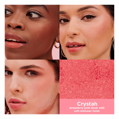 Crystah Strawberry pink blush - Attenza Panamá