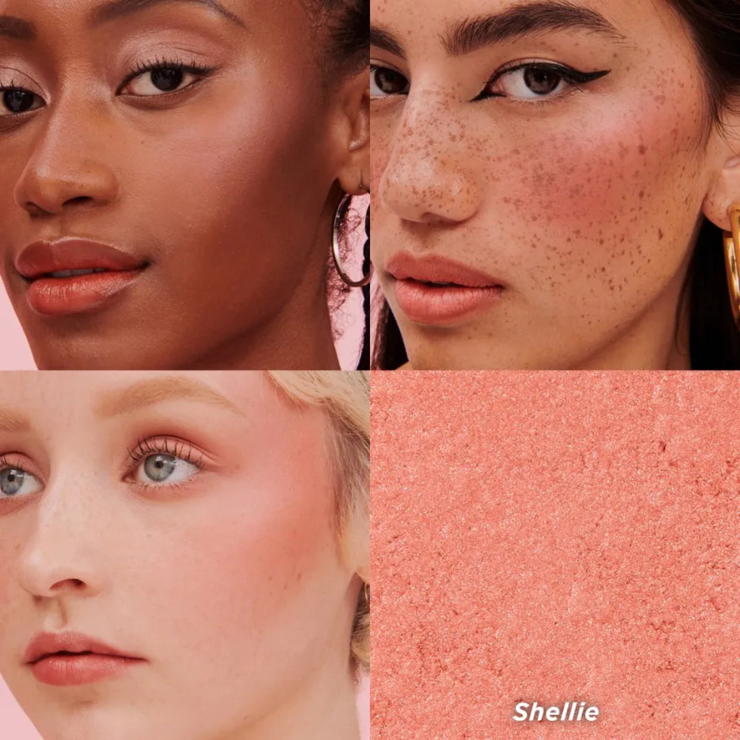 Shellie Warm seashell-pink blush - Attenza.net