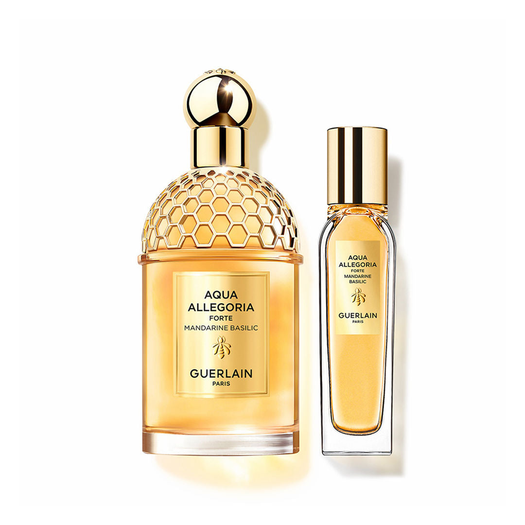 Guerlain Aqua Allegoria Set: Aqua Allegoria Forte Mandarin Basilic Eau de Parfum + Aqua Allegoria Forte Mandarin Basilic Eau de Parfum 15ml - Attenza.net