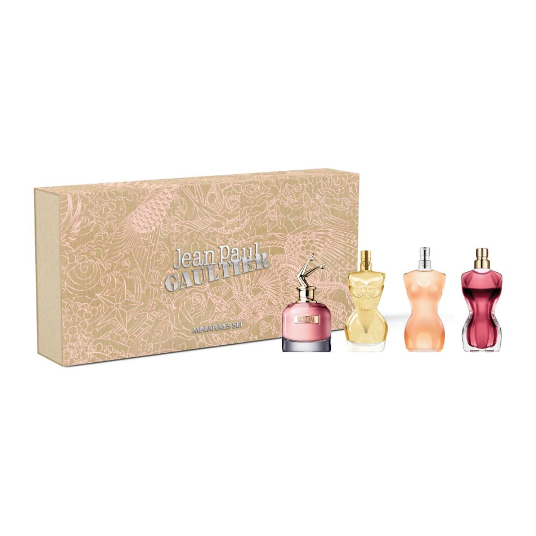 Gaultier Coffret: Scandal Eau de Parfum 5ml + Divine Eau de Parfum 5ml + Classique Eau de Parfum 5ml + La Belle Eau de Parfum 5ml - Attenza.net
