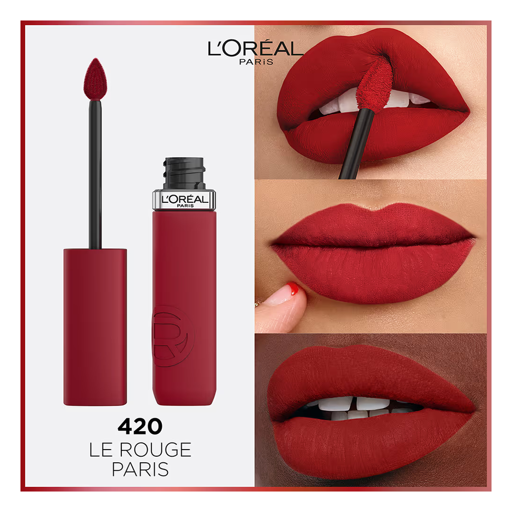 Infaillible Lipstick Red set