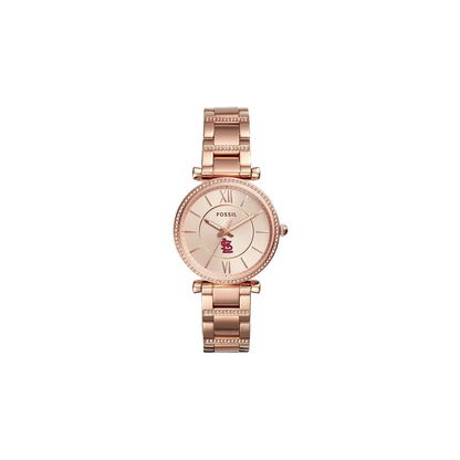 Fossil Reloj Carlie Análogo Oro de Mujer