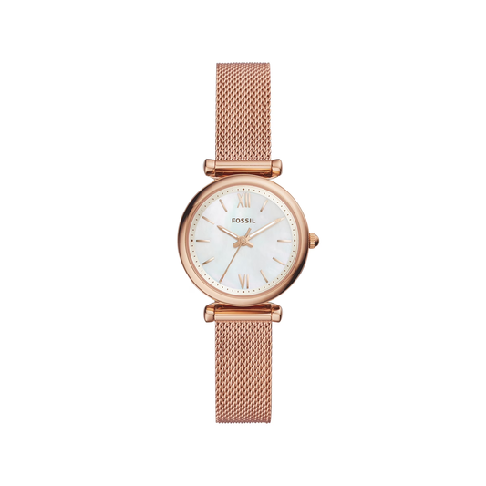 Fossil Reloj Carlie Análogo Oro de Mujer