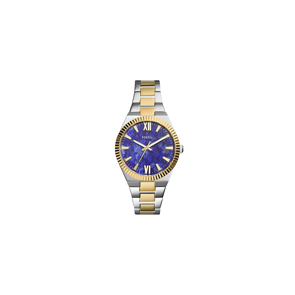 Fossil Reloj Scarlette Análogo Dos Tonos de Mujer