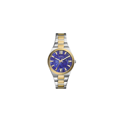 Fossil Reloj Scarlette Análogo Dos Tonos de Mujer