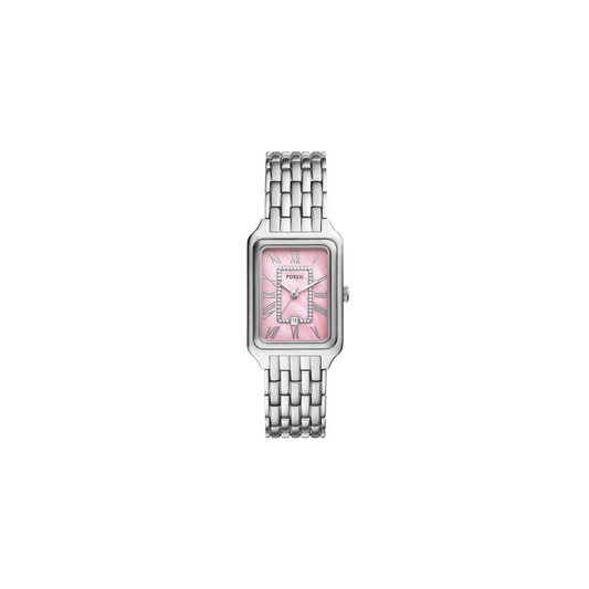 Fossil Reloj Raquel Rectangular Análogo de Mujer - Attenza Panamá