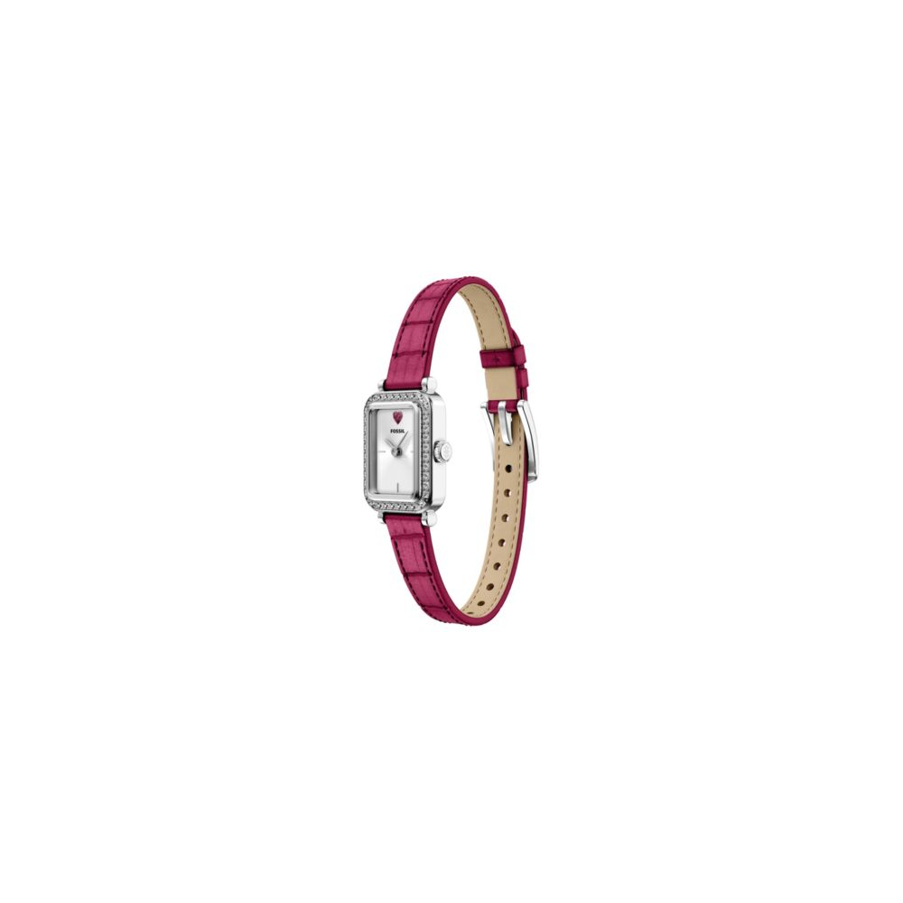 Fossil Reloj Raquel Rectangular Análogo de Mujer