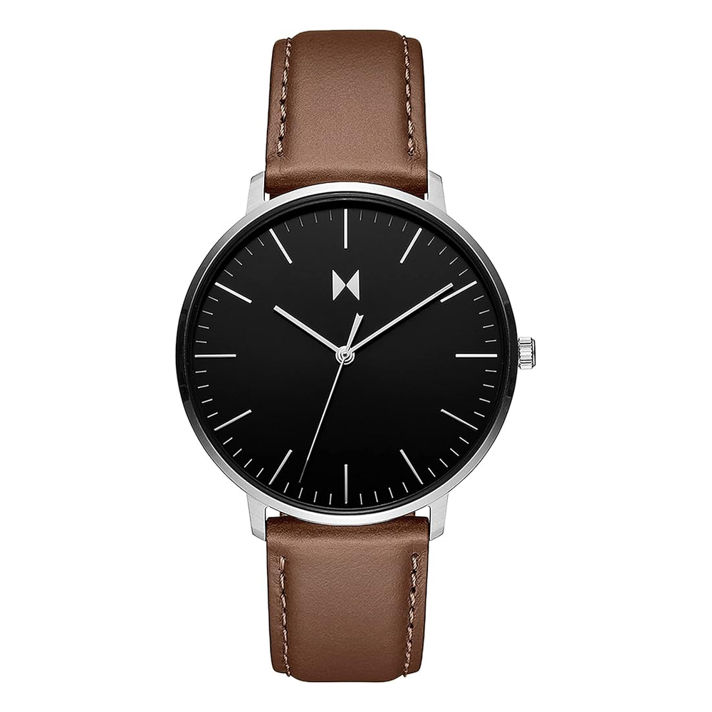Fossil Reloj Minimalist Slim Análogo Correa de Piel de Hombre