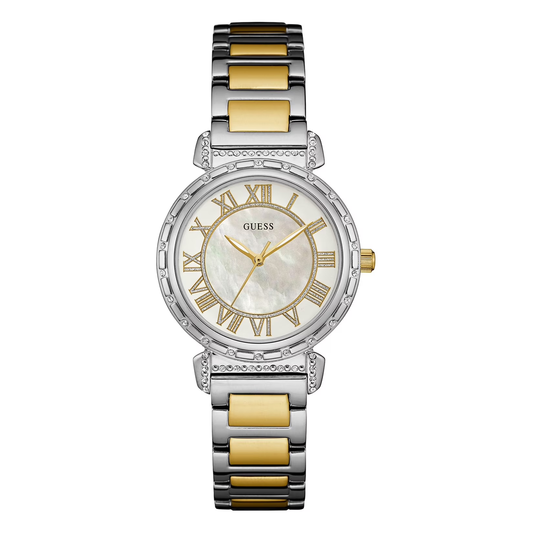 Guess Reloj Bellini Analógico Dorado de Mujer - Attenza Panamá