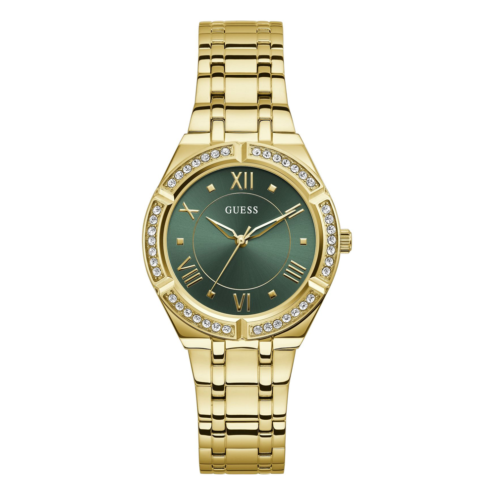 Guess Reloj Cosmo Analógico Plateado de Mujer