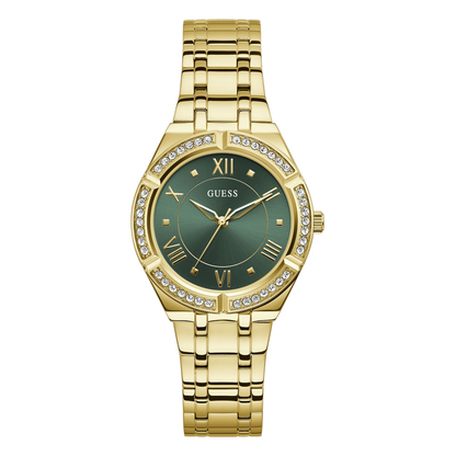 Guess Reloj Cosmo Analógico Plateado de Mujer