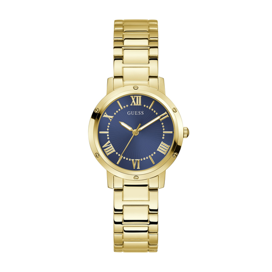 Guess Reloj Dawn Analógico Dorado de Mujer