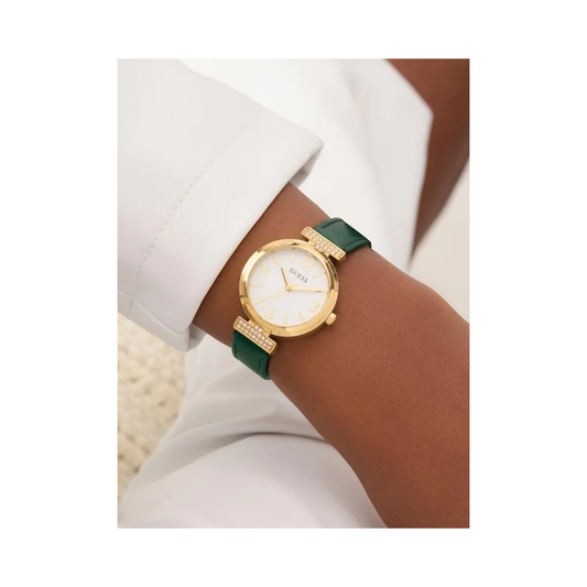 Guess Reloj Array Analógico Plateado de Mujer - Attenza Panamá