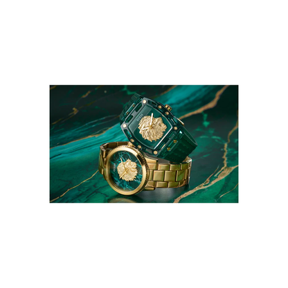 Guess Reloj Cliff Analógico Dorado de Hombre