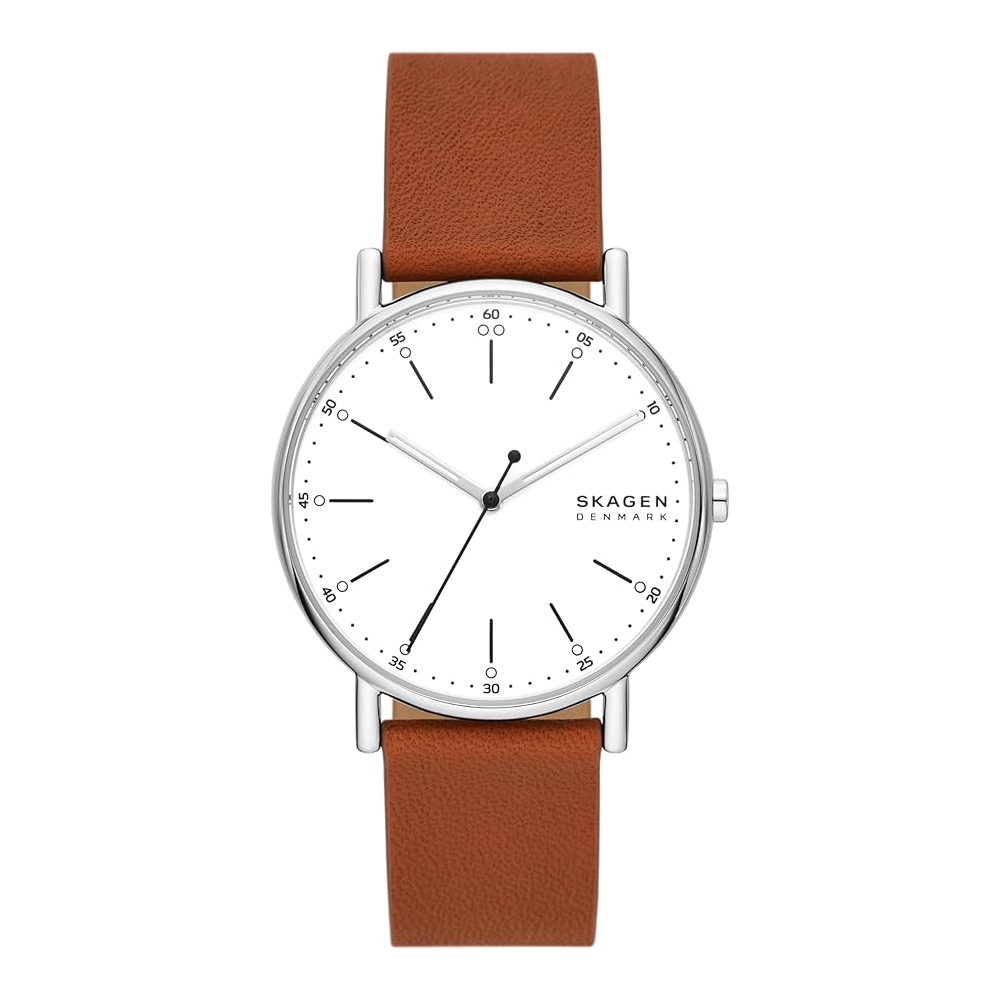 Skagen Reloj Signatur De Cuero
