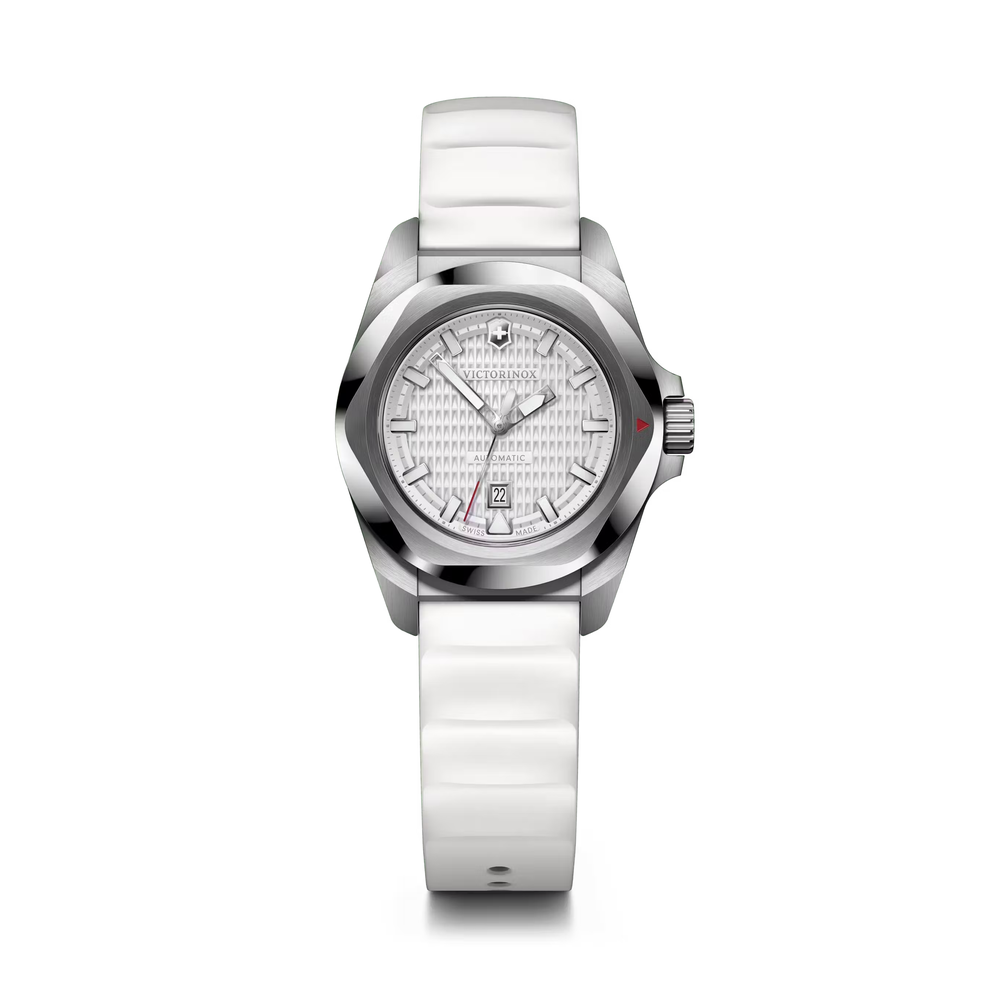 Victorinox I.N.O.X. Small Automatic Esfera Blanca de Mujer