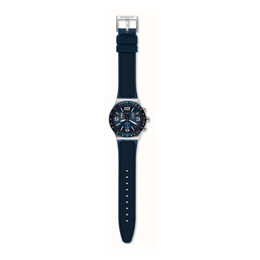 Swatch Reloj Blue Grid Irony Chrono - Attenza Panamá