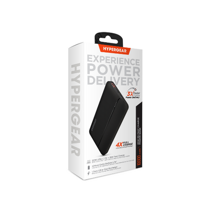 HyperGear Bateria Portable 10,000mAh 20W PD + USB - Attenza Panamá